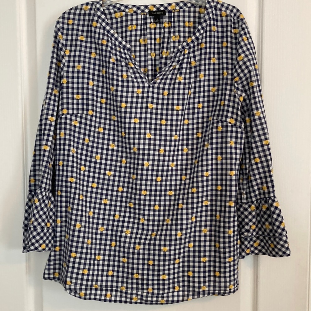 Talbots Tunic Top  Large